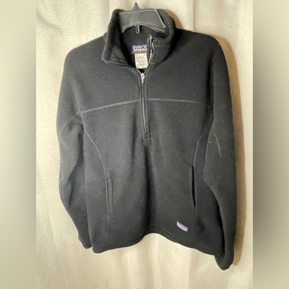 Patagonia Women's Full Zip Fleece Jacket L - Black - Picture 4 of 9